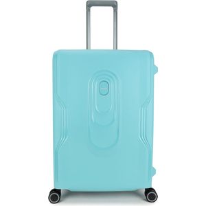 Decent Harde Koffer / Trolley / Reiskoffer - 66 cm (Medium) - OnTour - Licht Blauw
