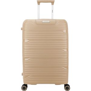 Decent Explorer Trolley 66 champagne hardcase koffer lichtgewicht koffer