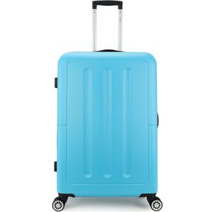 Decent Neon-Fix Trolley 76 blauw Harde Koffer
