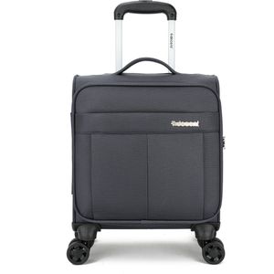 Decent D-Upright Underseater Trolley 42cm grey Zachte koffer