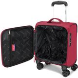 Decent D-Upright Kleine Handbagage Koffer - 42 cm - 29 Liter - TSA Slot - Bordeaux Rood