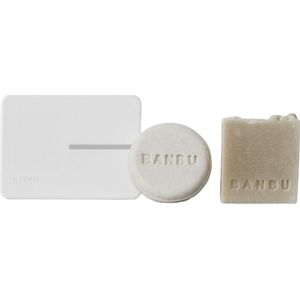 Banbu Zerowaste Set - Shampoobar - Soapbar - Default - Zero waste - Natuurlijk - Veganistisch - Haarverzorging