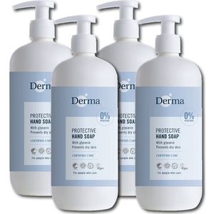Derma Eco Family - Handzeep - 500 ML - Eco-friendly - Handhygiëne - Grootverpakking