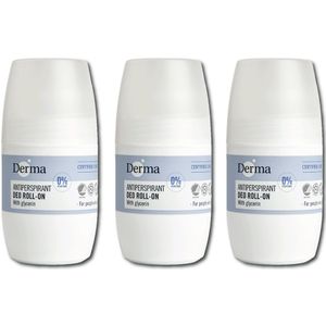 Derma Eco Family - Derma Family Deo Roll-On 50 ml - Verzorgende Deodorant - Effectieve Deodorant - Huidverzorging