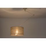 Lumidora Hanglamp 31140 - E27 - Beige - Taupe - Zand - Metaal - ⌀ 45 cm