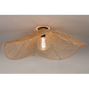 Grote - Plafondlamp - Riet - Natuurlijke Materialen - 85 cm