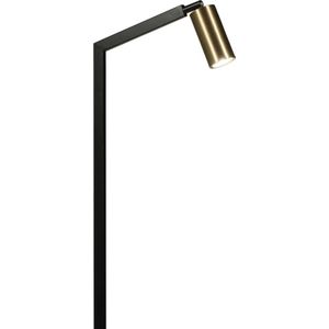 Lumidora Vloerlamp 74667 - SYBIL - GU10 - Zwart - Goud - Messing (kleur) - Metaal