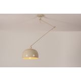 Lumidora Hanglamp 31176 - E27 - Beige - Zand - Metaal - ⌀ 32 cm