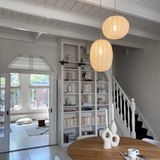 Lumidora Hanglamp 74687 TACK 2 Lichts E27 Beige Zand Metaal