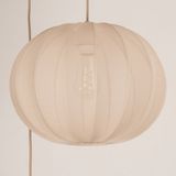 Lumidora Hanglamp 74687 TACK 2 Lichts E27 Beige Zand Metaal