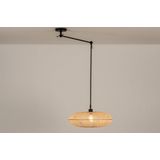 Lumidora - Hanglamp 31226 - Rotan - Zwart - Bruin - Naturel - E27 - ⌀ 50 cm