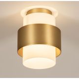 Lumidora Plafondlamp 74789 - E27 - Wit - Goud - Brons - Metaal - ⌀ 20 cm