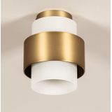 Lumidora Plafondlamp 74789 - E27 - Wit - Goud - Brons - Metaal - ⌀ 20 cm