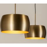 Lumidora Hanglamp 74830 - 2 Lichts - E27 - Goud - Messing - Metaal