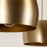 Lumidora Hanglamp 74830 - 2 Lichts - E27 - Goud - Messing - Metaal