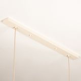 Lumidora Hanglamp 74883 - 2 Lichts - E27 - Beige - Metaal