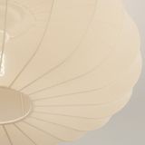 Plafondlamp - Lampion - Beige - Stof - Diameter 70 cm