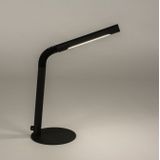 Lumidora Tafellamp 15327 - Ingebouwd LED - 3.0 Watt - 350 Lumen - 2700 Kelvin - Zwart - Metaal - Met dimmer