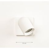 Lumidora Wandlamp 74958 - GU10 - Wit - Metaal