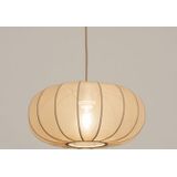 Hanglamp - Taupe - Stof - Tulband Vorm