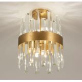 Lumidora Plafondlamp 74985 - 6 Lichts - G9 - Goud - Messing - Transparant - kleurloos - Glas - ⌀ 25 cm