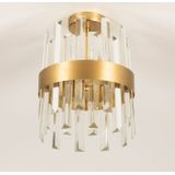 Lumidora Plafondlamp 74985 - 6 Lichts - G9 - Goud - Messing - Transparant - kleurloos - Glas - ⌀ 25 cm