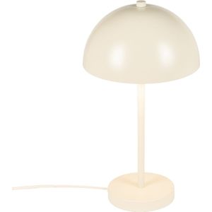 Beige tafellamp Mushroom modern van metaal