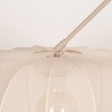 Hanglamp - Beige - Stof - Verstelbaar met Knikarm