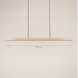 Smalle - Led Hanglamp - Beige - Modern - Voor Kookeiland of Eettafel