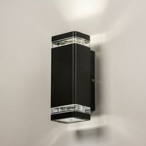 Buitenlamp met schemerschakelaar en LED lamp die aangaat als het donker wordt