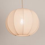 Japandi - Hanglamp - Beige - Stof - Drie Lampionnen