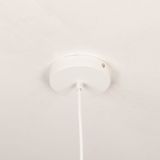 Witte Lampion Hanglamp - Stof - E27