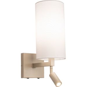 LED Wandlamp, Leeslamp Naast Het Bed, 12W LED Wandleeslampjes Verstelbare Spot Wit