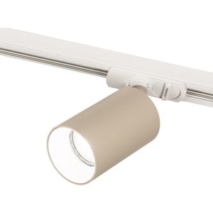 Luxe - Beige - Spot - GU10 - Voor aan een 1-fase Spanningsrail