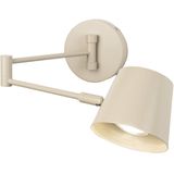 Wandlamp - Beige - Verstelbare Knikarm - GU10