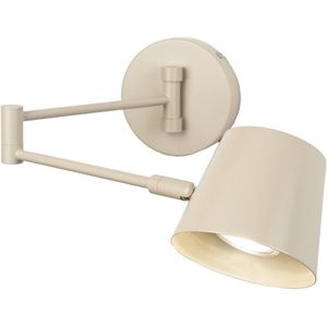 Wandlamp - Beige - Verstelbare Knikarm - GU10