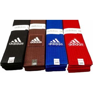 Judoband Adidas Elite | blauw rood of zwart (Maat: 300)