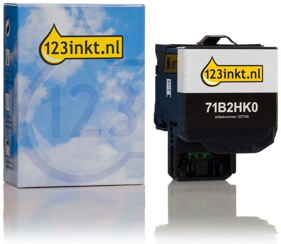 Lexmark - 71B2HK0 - Toner - Zwart - Hoge Capaciteit - 6.600 Afdrukken