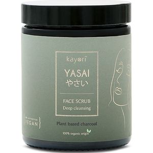 Houtskool Scrub - Peeling Effect - Exfoliërend - Voor Normale en Onzuivere Huid