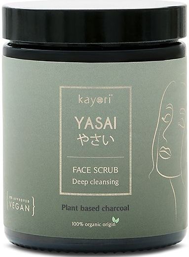 Houtskool Scrub - Peeling Effect - Exfoliërend - Voor Normale en Onzuivere Huid