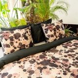 Dekbedovertrek - Grijs - Katoen - 240x220 cm