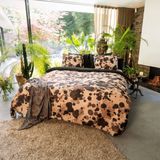 Dekbedovertrek - Blauw - Katoen - 1 Persoons