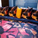 Dekbedovertrek - Grijs - Katoen - 240x220 cm