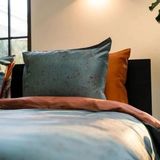 Kayori - Morian - Dekbedovertrek - Blauw - 140 x 200 / 220 cm - 1-Persoons