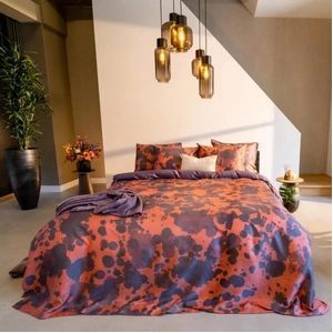 Kayori - Adame - Dekbedovertrek - Terra - 240 x 200 / 220 cm - Lits-Jumeaux