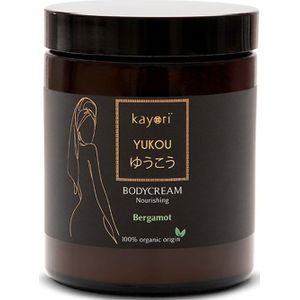 Kayori - Body Cream - Bodylotion - 180 ml - Glas - Yuzu