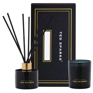 Ted Sparks - Gift Set - Geurkaars & Geurstokjes Diffuser - Wild Rose & Jasmin