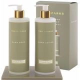 Ted Sparks - Handverzorging Geschenkset - Handzeep & Handlotion - Tonka & Pepper
