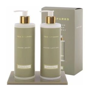 Ted Sparks - Handverzorging Geschenkset - Handzeep & Handlotion - Tonka & Pepper