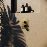 Douchethermostaat hotbath gal inbouw 2-weg omstel chroom